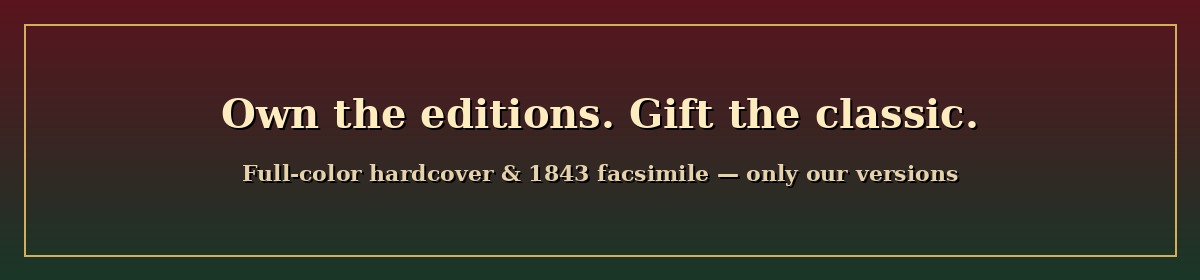 Own the editions. Gift the classic.
